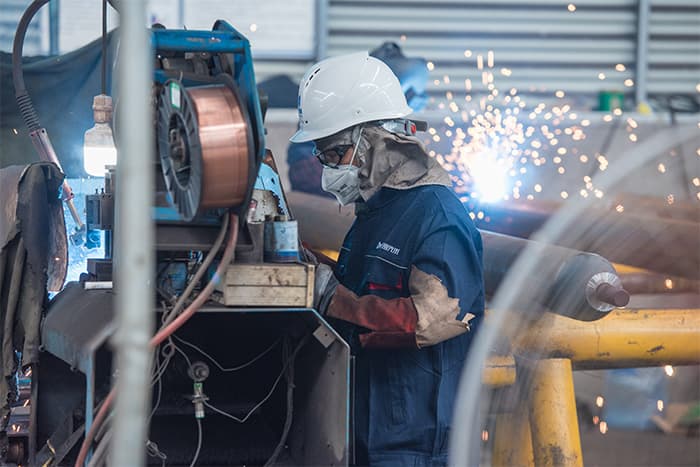 延安网架焊接车间