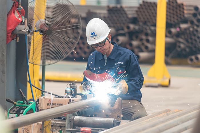 延安网架焊接车间